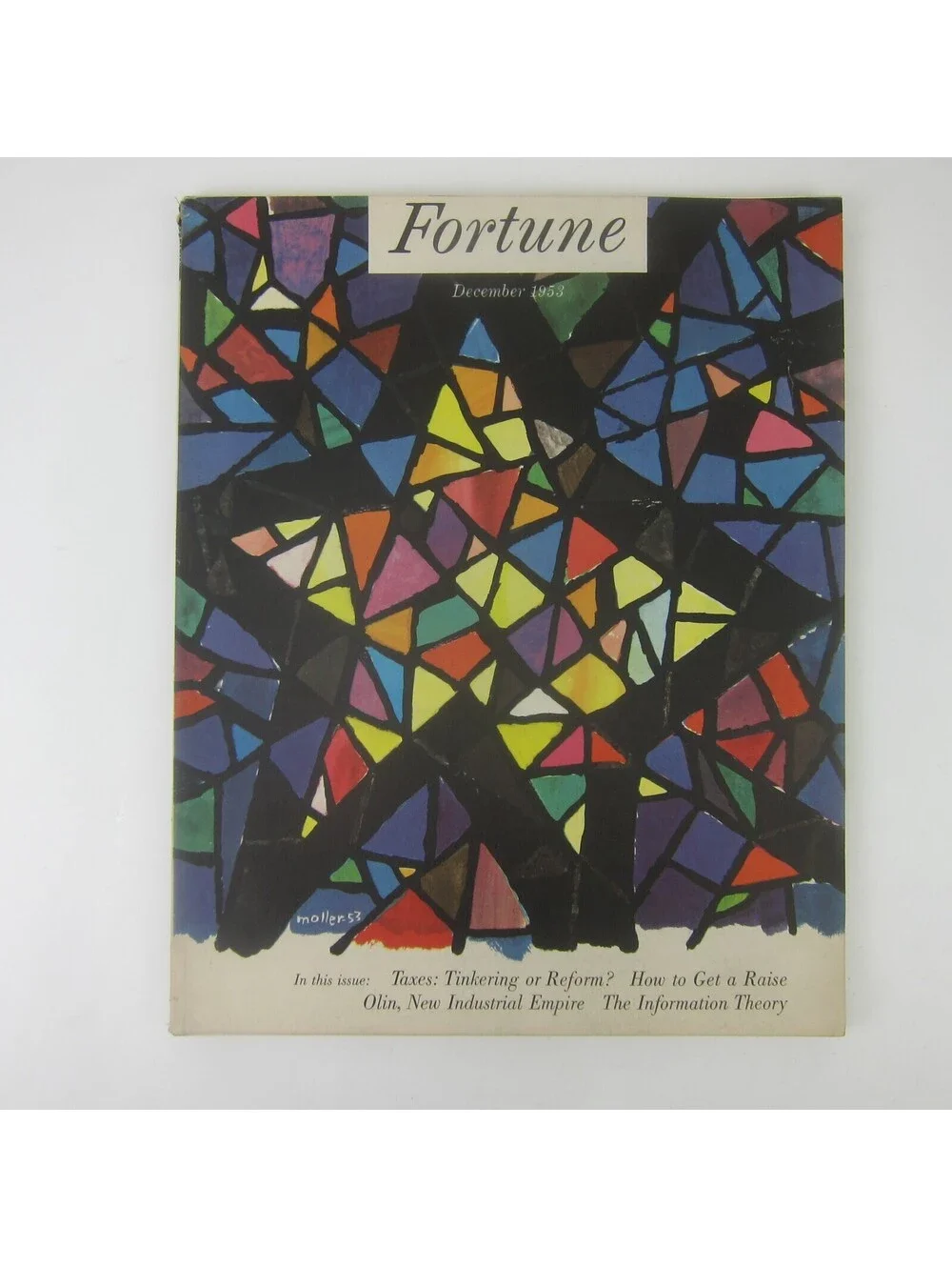 Vintage FORTUNE Magazine December 1953 Nash Seagrams Chevy GE American Airlines